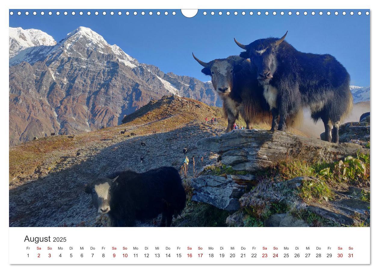 Bild: 9783383986796 | Nepal - Eine bezaubernde Reise nach Asien. (Wandkalender 2025 DIN...