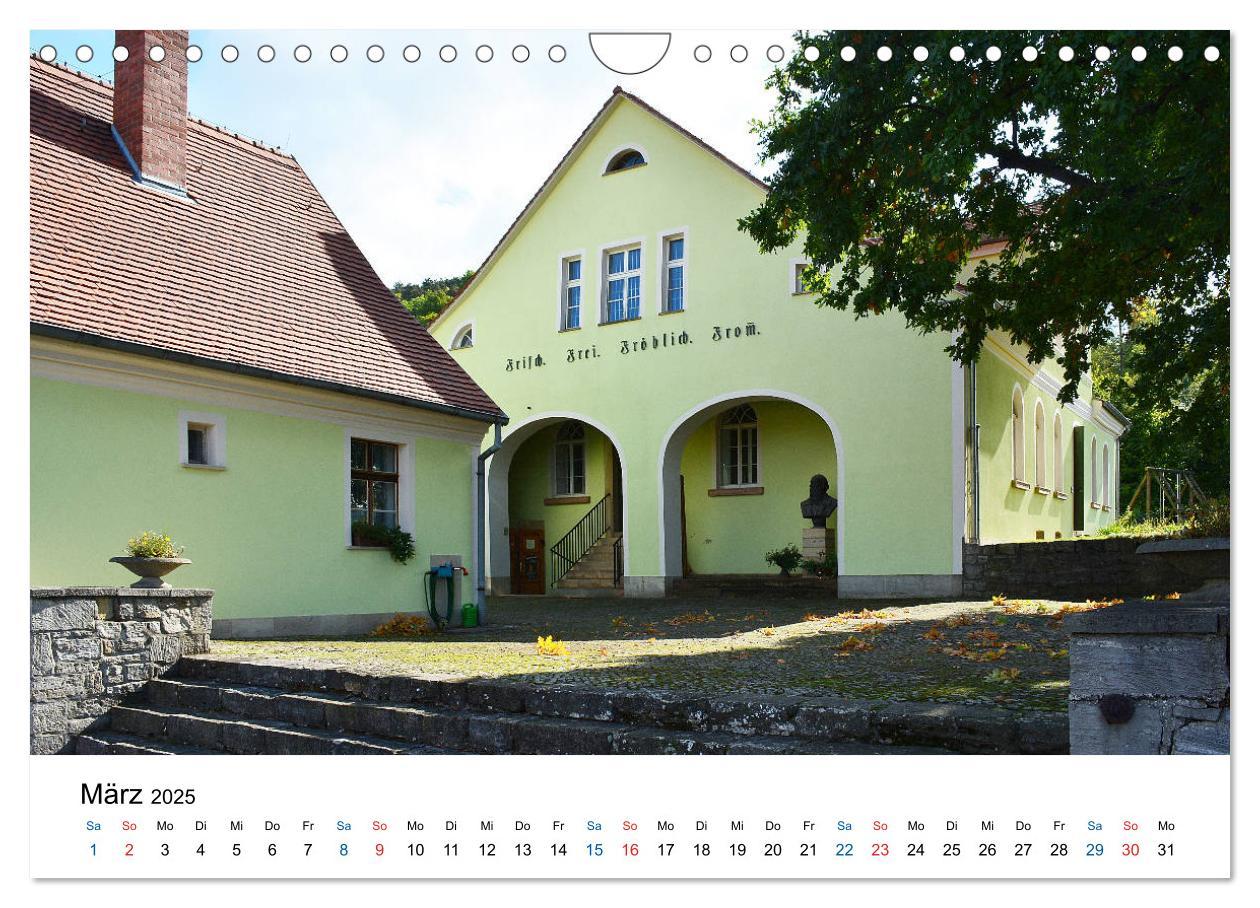 Bild: 9783435144419 | Freyburg an der Unstrut (Wandkalender 2025 DIN A4 quer), CALVENDO...