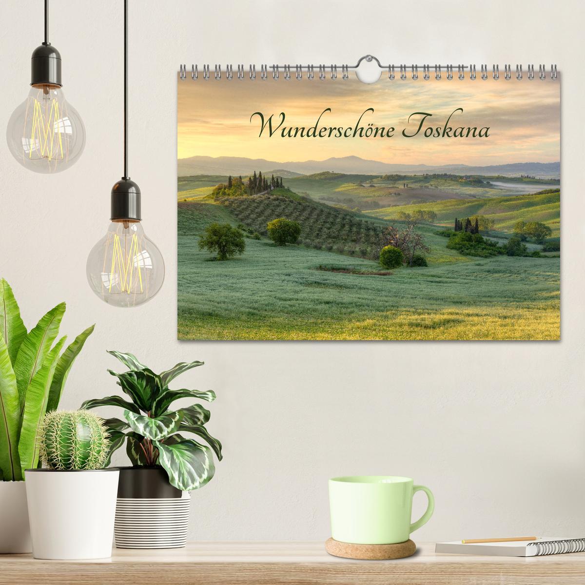 Bild: 9783435128815 | Wunderschöne Toskana (Wandkalender 2025 DIN A4 quer), CALVENDO...