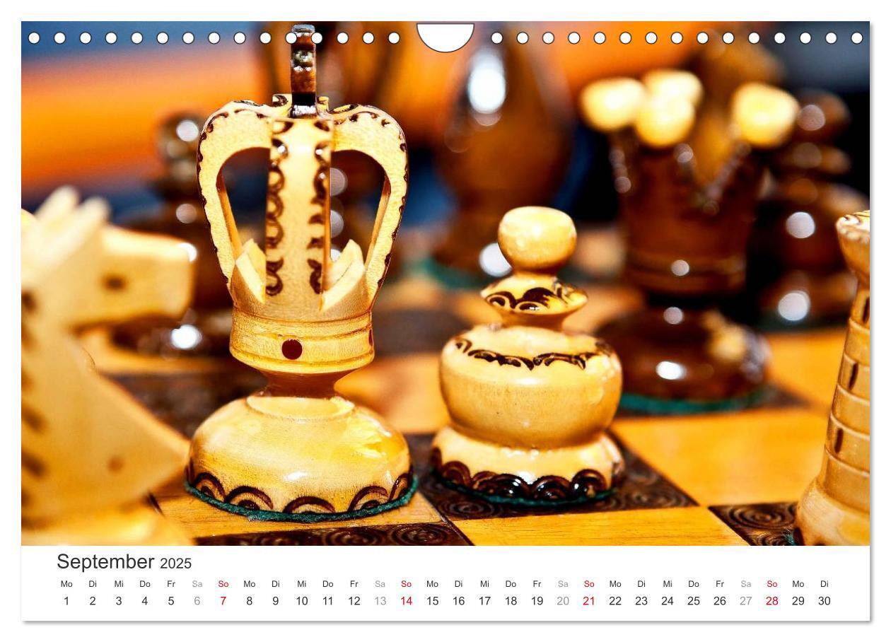 Bild: 9783435489879 | Schach 2025. Impressionen von Figuren und Spielen (Wandkalender...