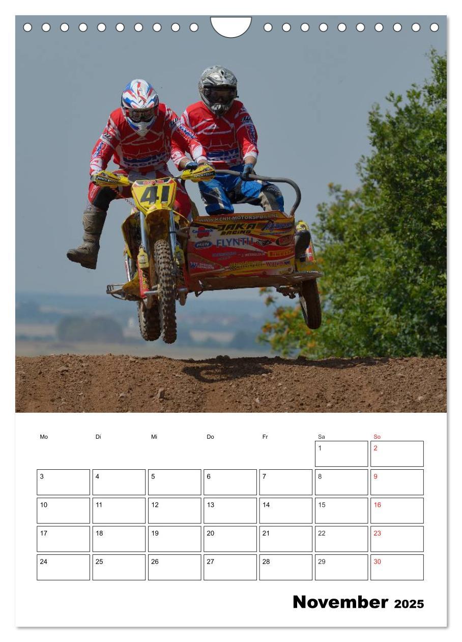 Bild: 9783457079751 | Motocross Terminplaner (Wandkalender 2025 DIN A4 hoch), CALVENDO...