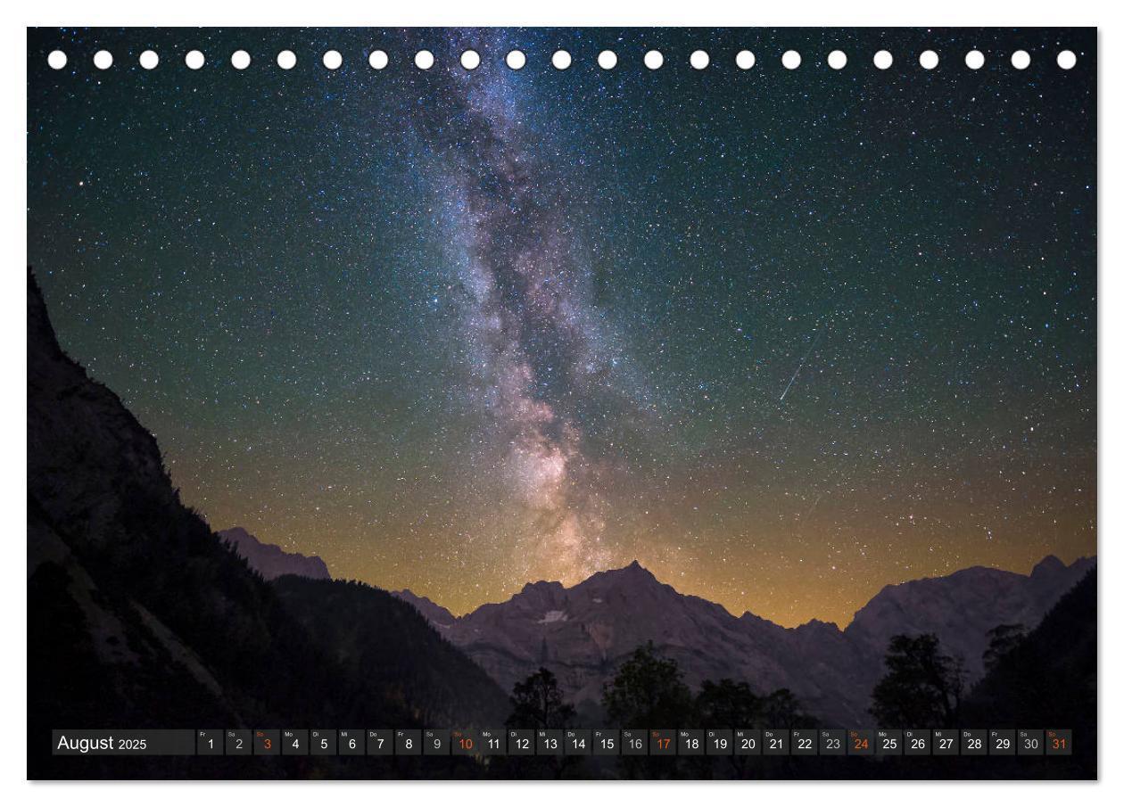 Bild: 9783435423545 | Himmelslichter - Mond und Sterne (Tischkalender 2025 DIN A5 quer),...