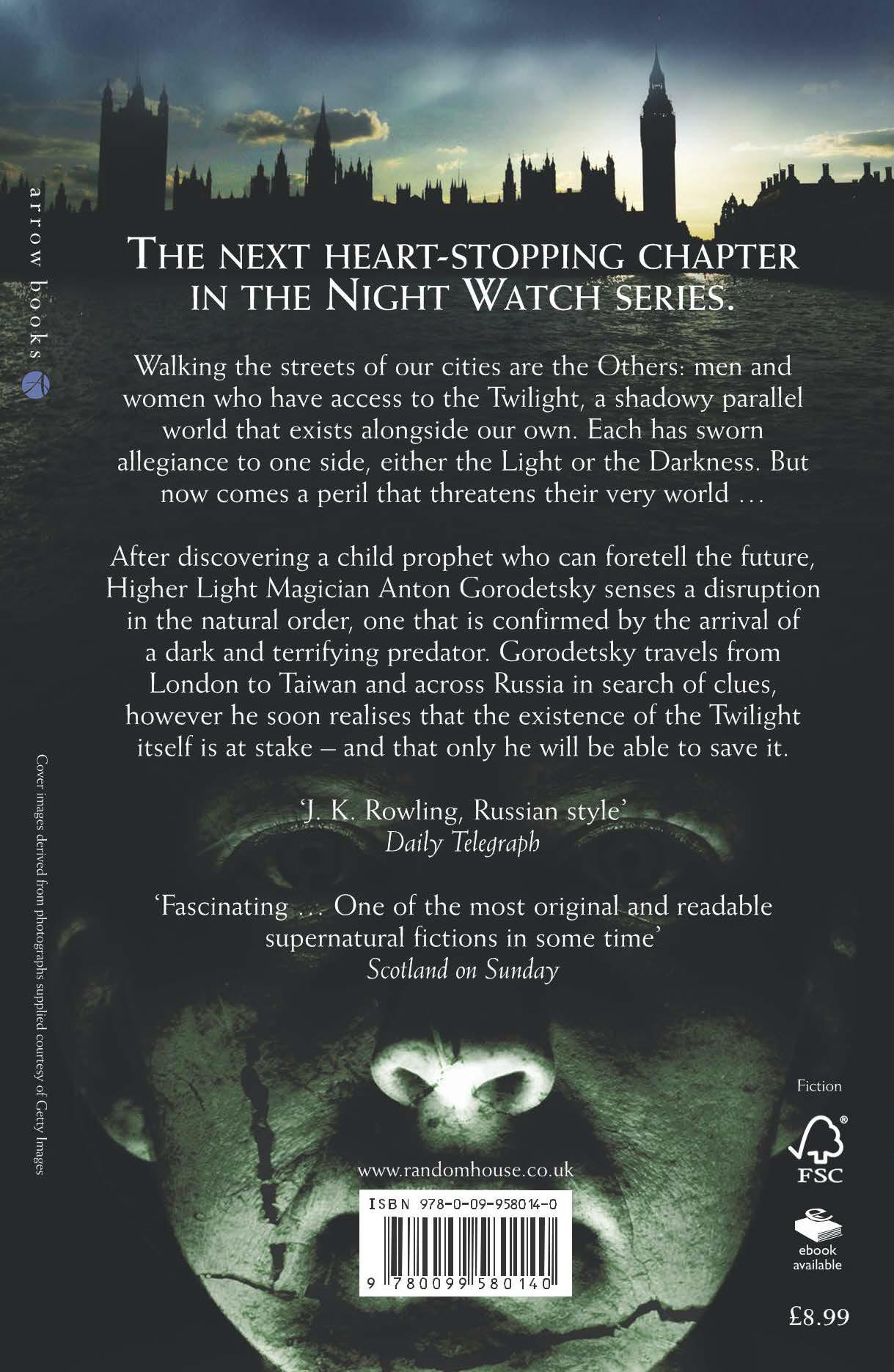 Rückseite: 9780099580140 | The New Watch | (Night Watch 5) | Sergei Lukyanenko | Taschenbuch