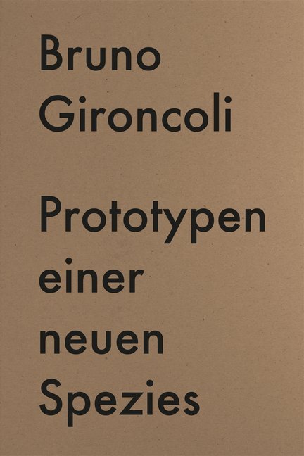 Cover: 9783954762750 | Prototypen einer neuen Spezies / Prototypes for a New Species | Buch