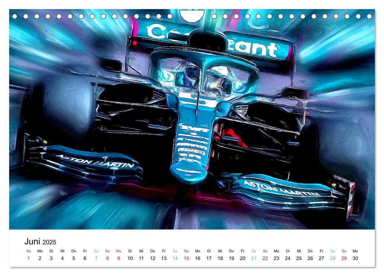 Bild: 9783435301669 | Formel 1 kreativ - Digital Art von Jean-Louis Glineur (Wandkalender...