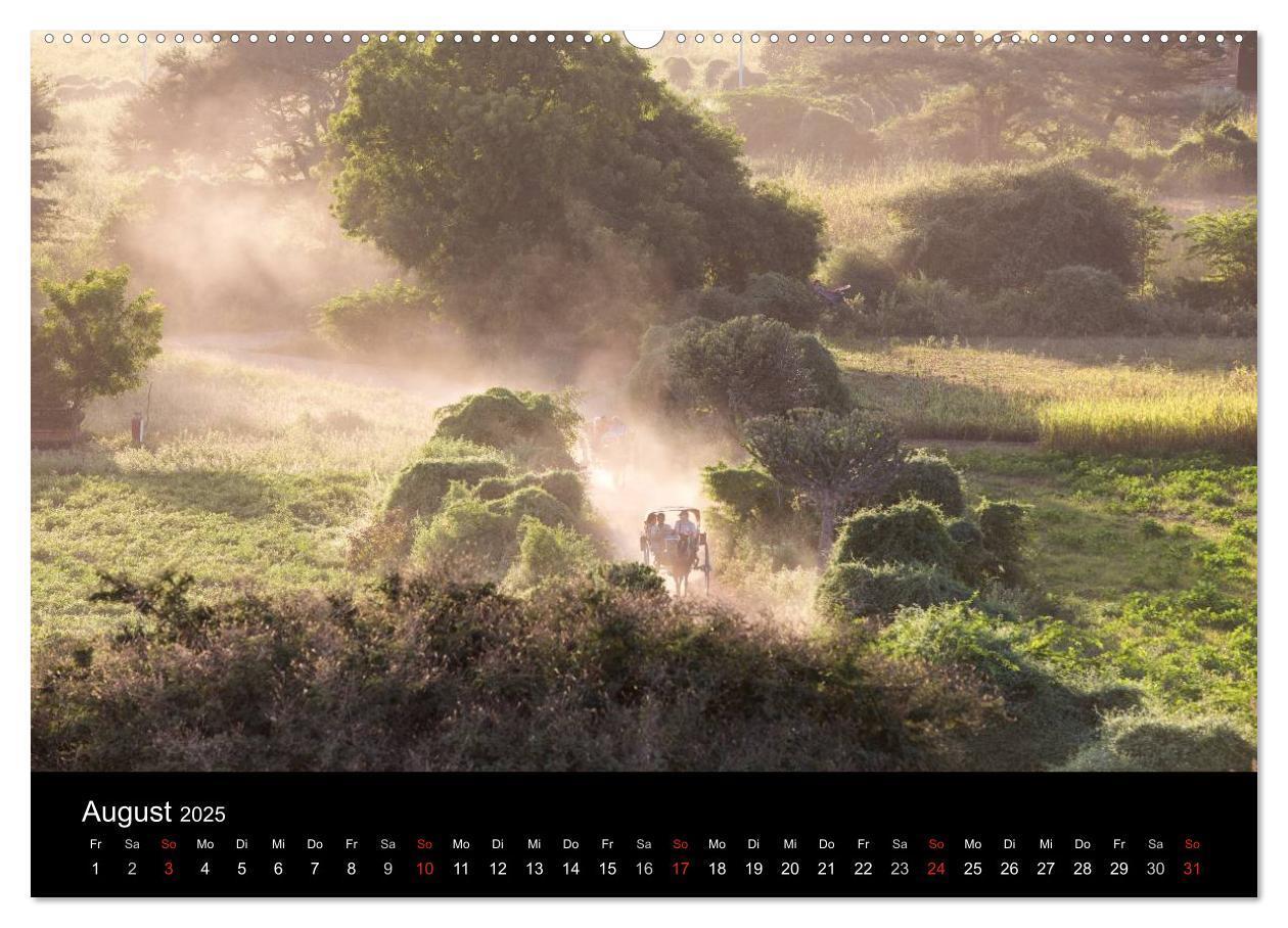 Bild: 9783435746644 | Myanmar 2025 (Wandkalender 2025 DIN A2 quer), CALVENDO Monatskalender