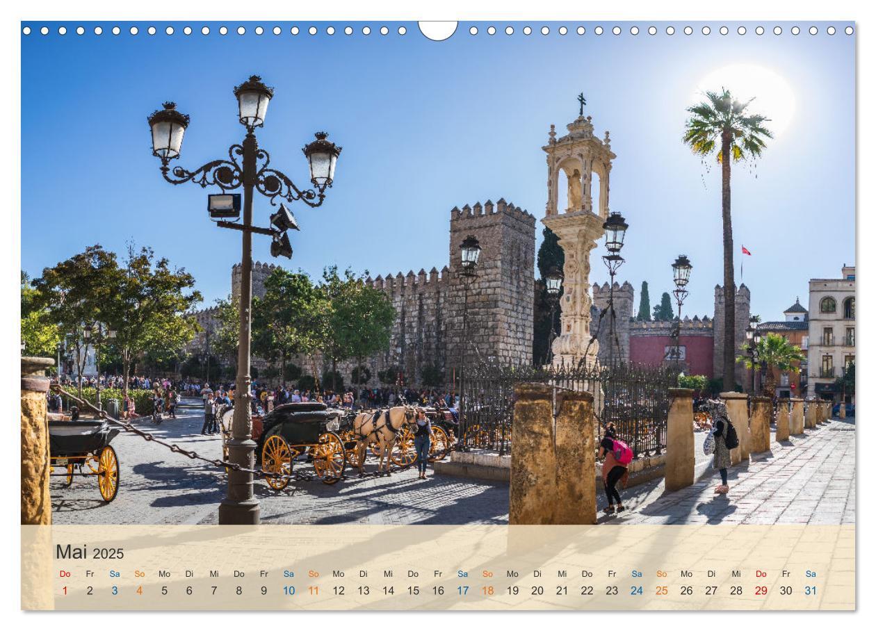 Bild: 9783383972195 | Sevilla - die andalusische Hauptstadt (Wandkalender 2025 DIN A3...