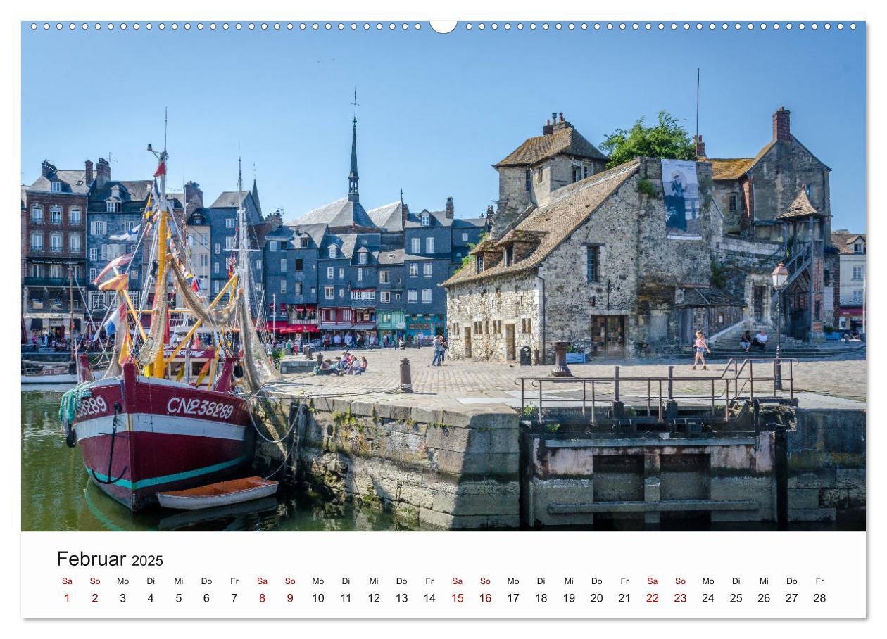 Bild: 9783435327973 | Unterwegs in der Normandie (Wandkalender 2025 DIN A2 quer),...