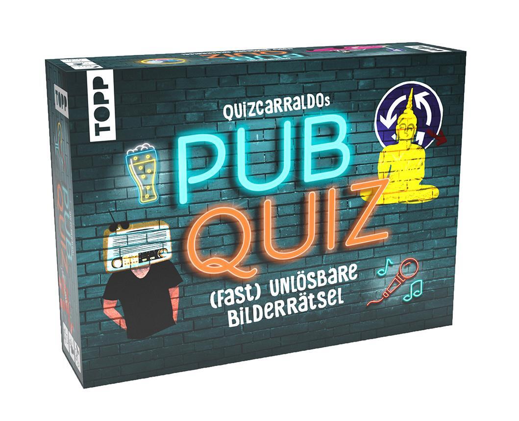 Cover: 4007742182793 | Quizcarraldo's Pub Quiz. (Fast) unlösbare Bilderrätsel | Quizcarraldo