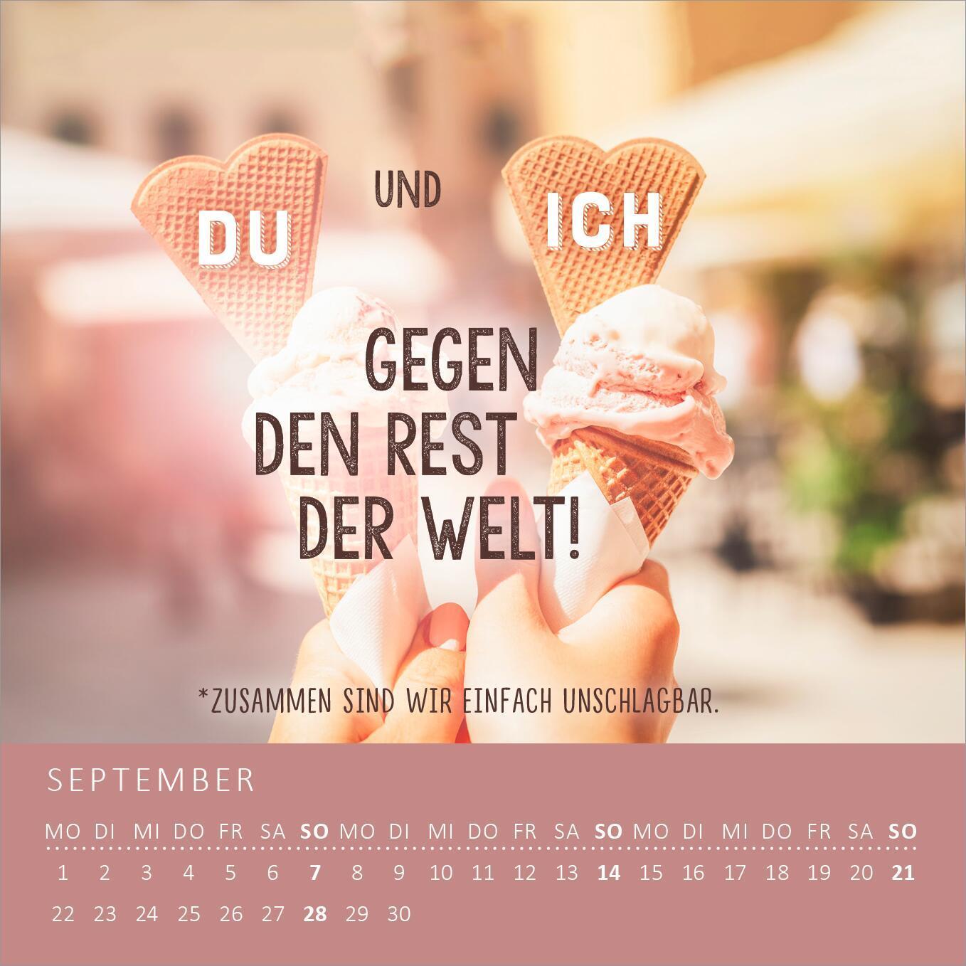 Bild: 4014489132943 | Mini-Monatskalender Du bist meine Lieblingskollegin 2025 | Kalender