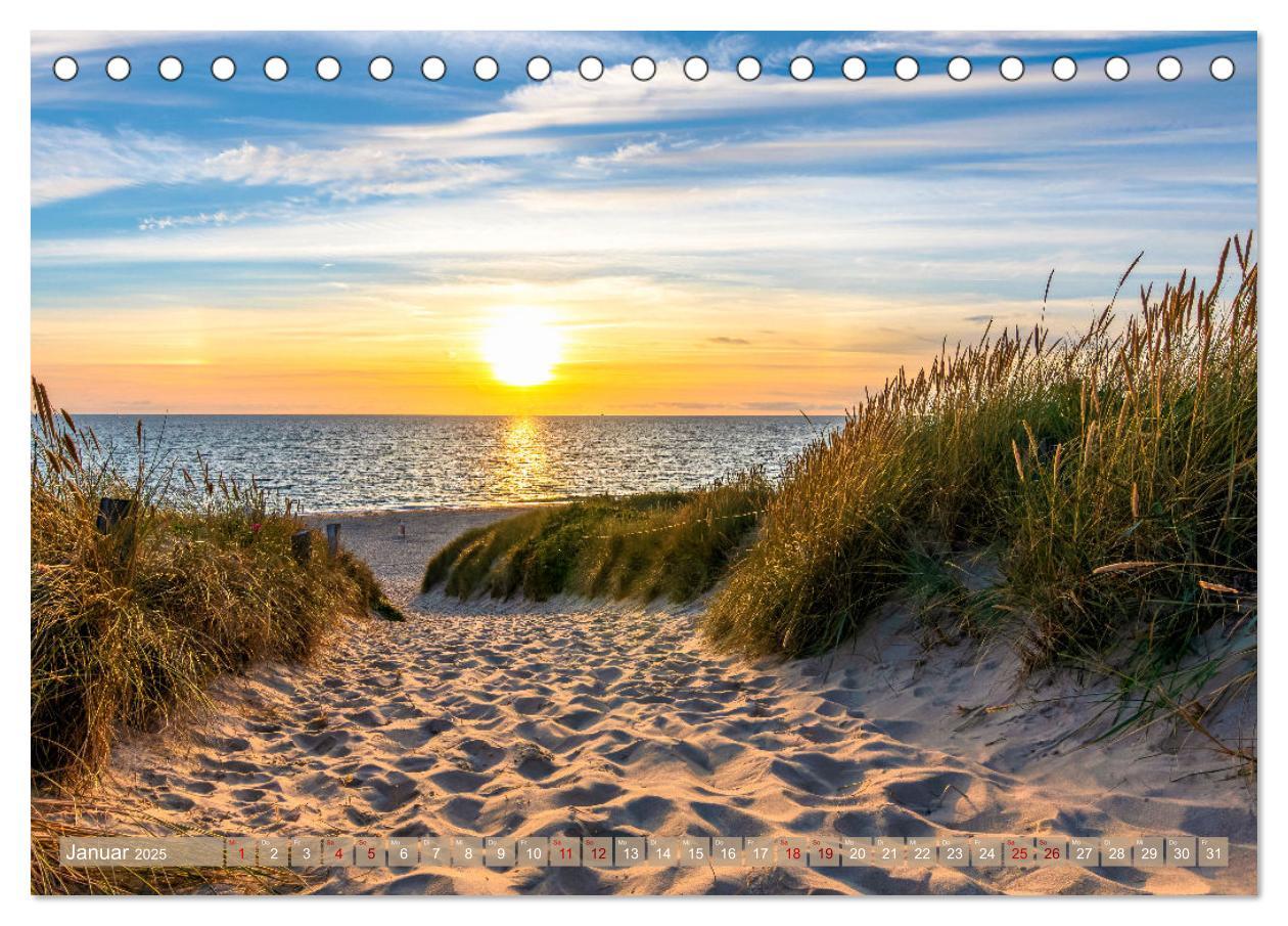 Bild: 9783383942327 | Verzaubert von Sylt (Tischkalender 2025 DIN A5 quer), CALVENDO...