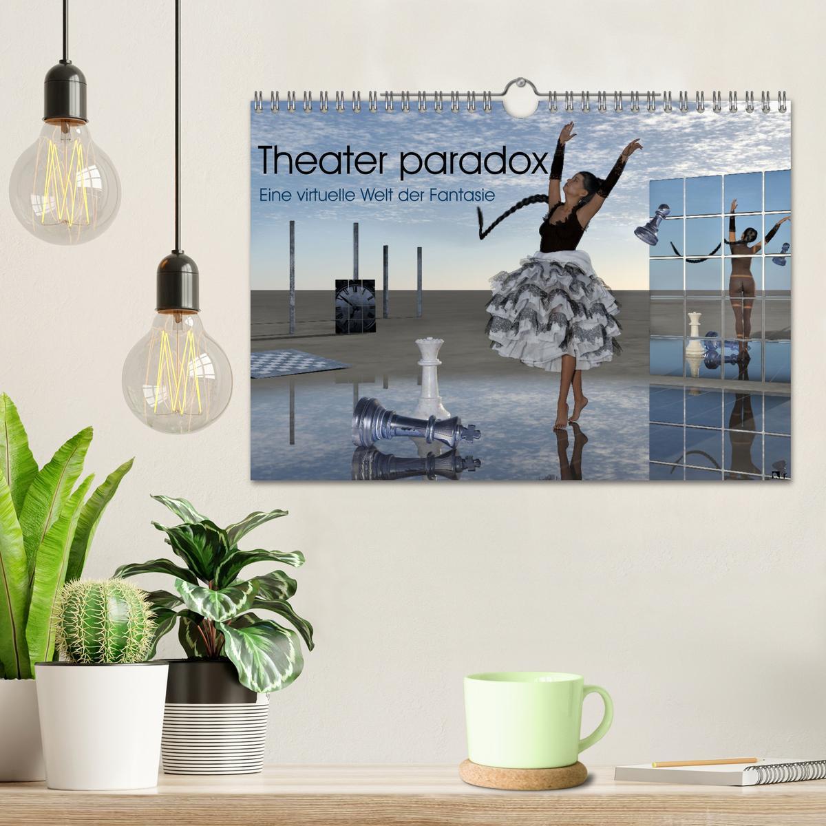 Bild: 9783435093489 | Theater paradox (Wandkalender 2025 DIN A4 quer), CALVENDO...