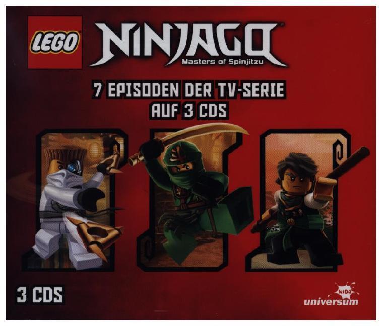 Cover: 4013575706129 | LEGO Ninjago Hörspielbox. Box.5, 3 Audio-CD | Audio-CD | 2020