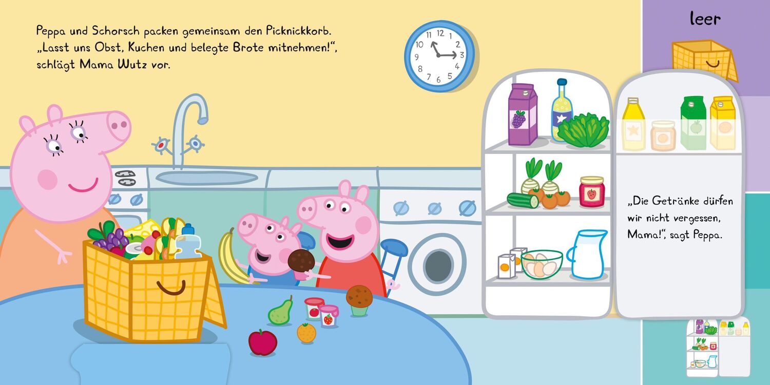 Bild: 9783833240645 | Peppa Pig: Oben und unten | Entdecke die Gegensätze mit Peppa | Panini