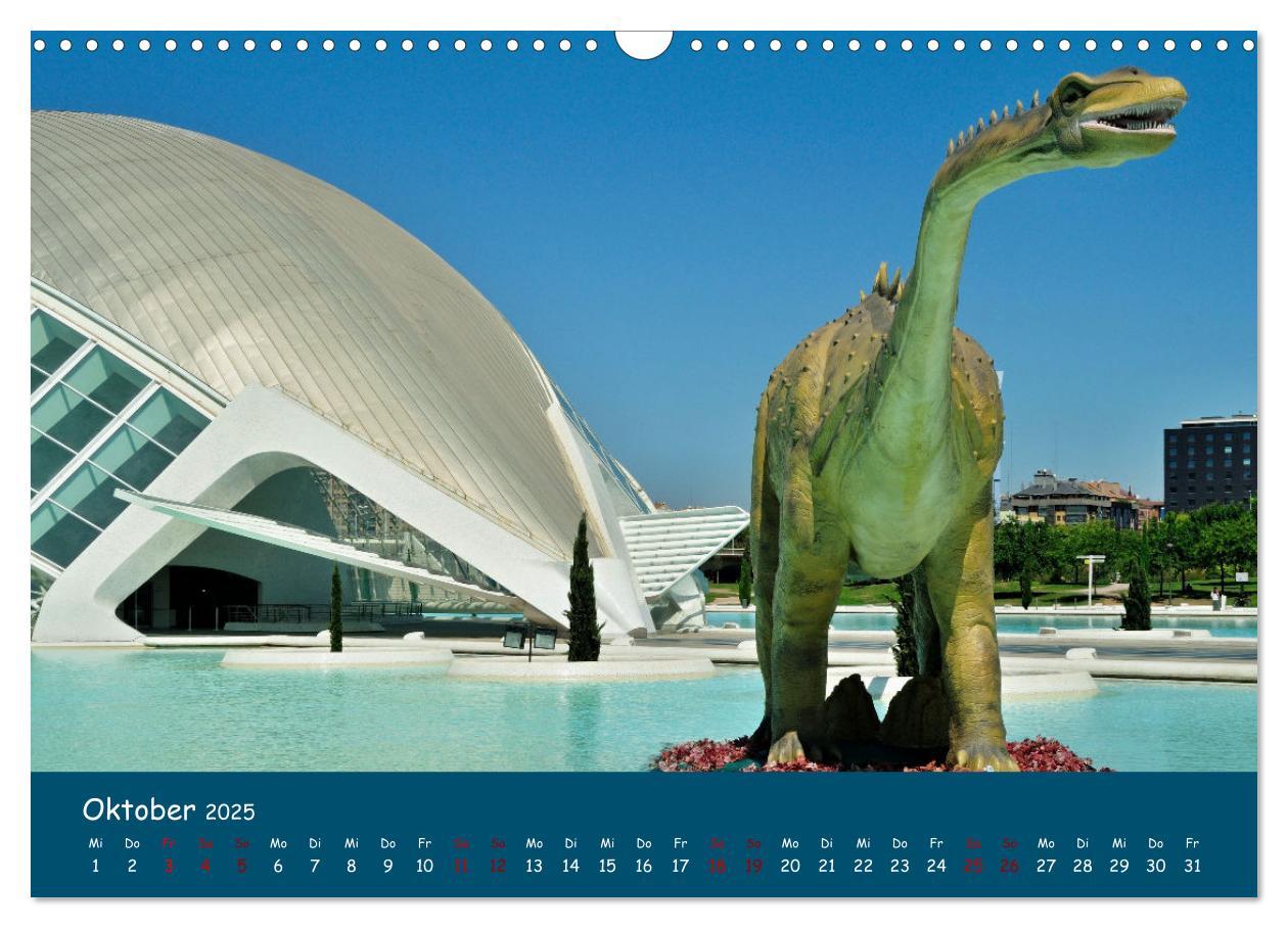 Bild: 9783435008254 | Valencia - Geschichte und Moderne (Wandkalender 2025 DIN A3 quer),...