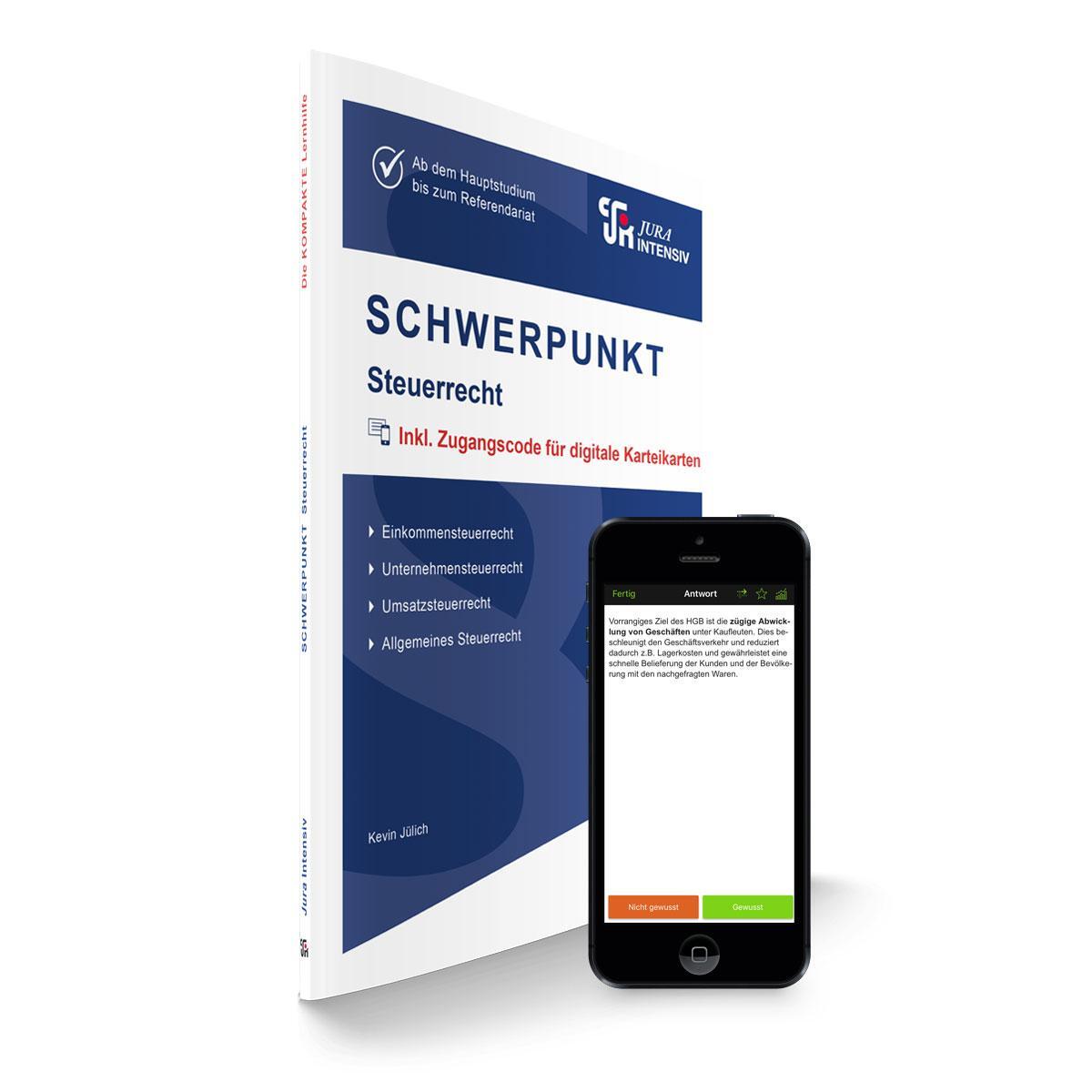 Cover: 9783967121322 | SCHWERPUNKT Steuerrecht | Ab dem Hauptstudium bis zum Referendariat