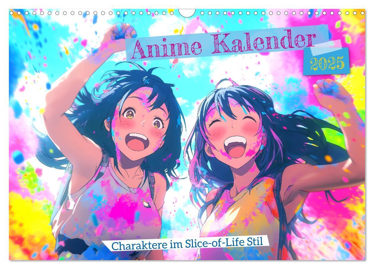 Cover: 9783457206072 | Anime Kalender ¿ Charaktere im Slice-of-Life Stil (Wandkalender...