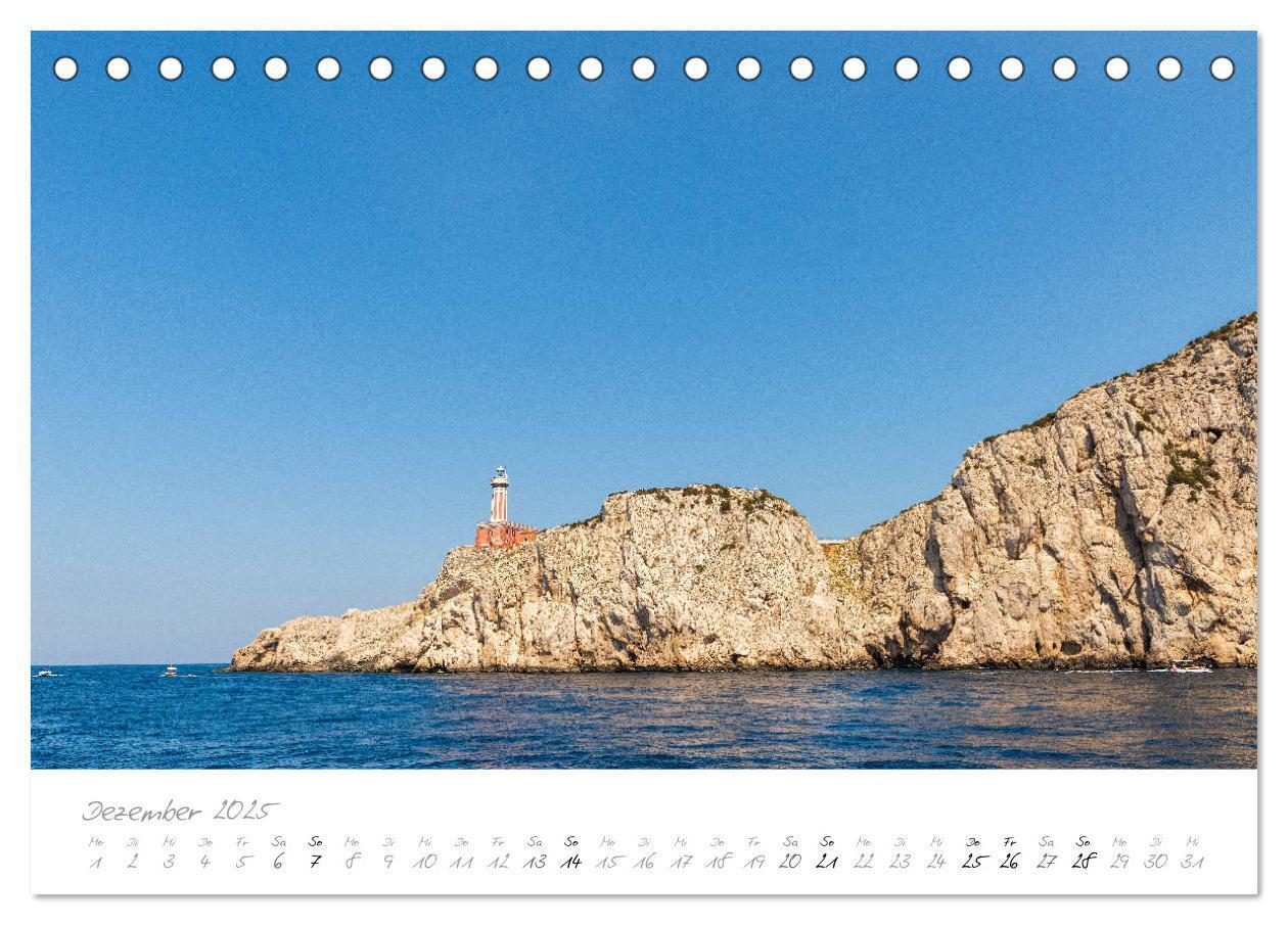 Bild: 9783435210527 | Capri, Insel der Sehnsucht (Tischkalender 2025 DIN A5 quer),...