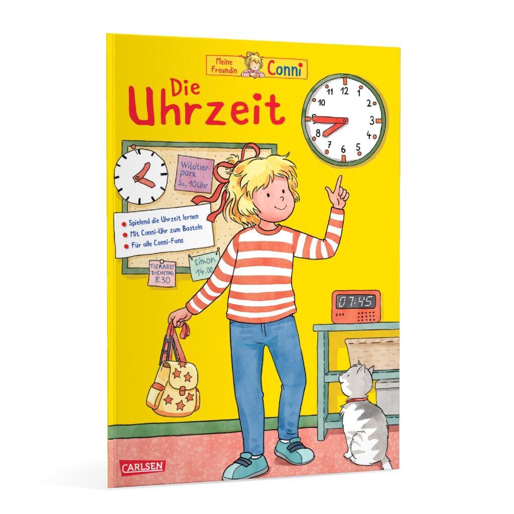 Bild: 9783551191311 | Conni Gelbe Reihe (Beschäftigungsbuch): Die Uhrzeit Der Klassiker...