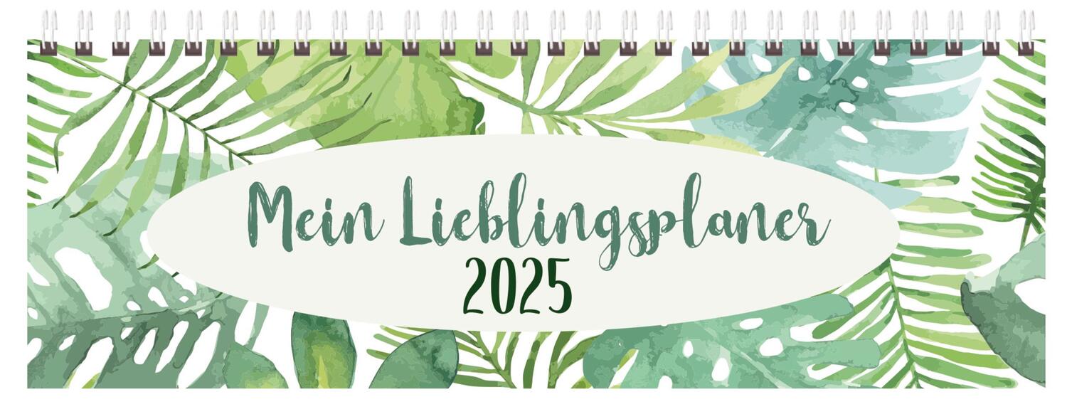 Cover: 9783731878995 | Tischkalender Lieblingsplaner 2025 quer | Verlag Korsch | Kalender