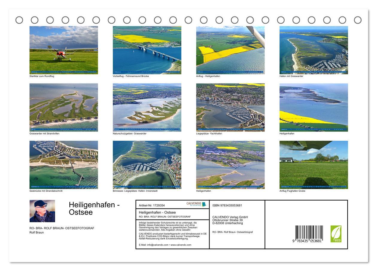 Bild: 9783435053681 | Heiligenhafen - Ostsee (Tischkalender 2025 DIN A5 quer), CALVENDO...