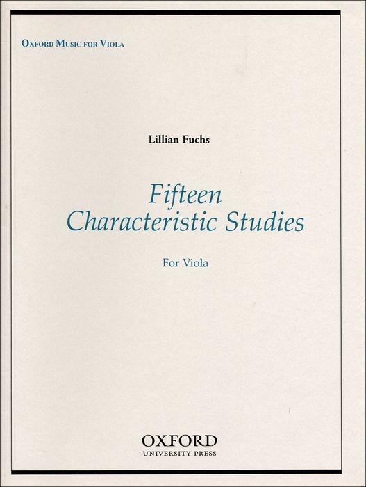 Cover: 9780193850125 | Fifteen Characteristic Studies for Viola | Paperback | Lillian Fuchs