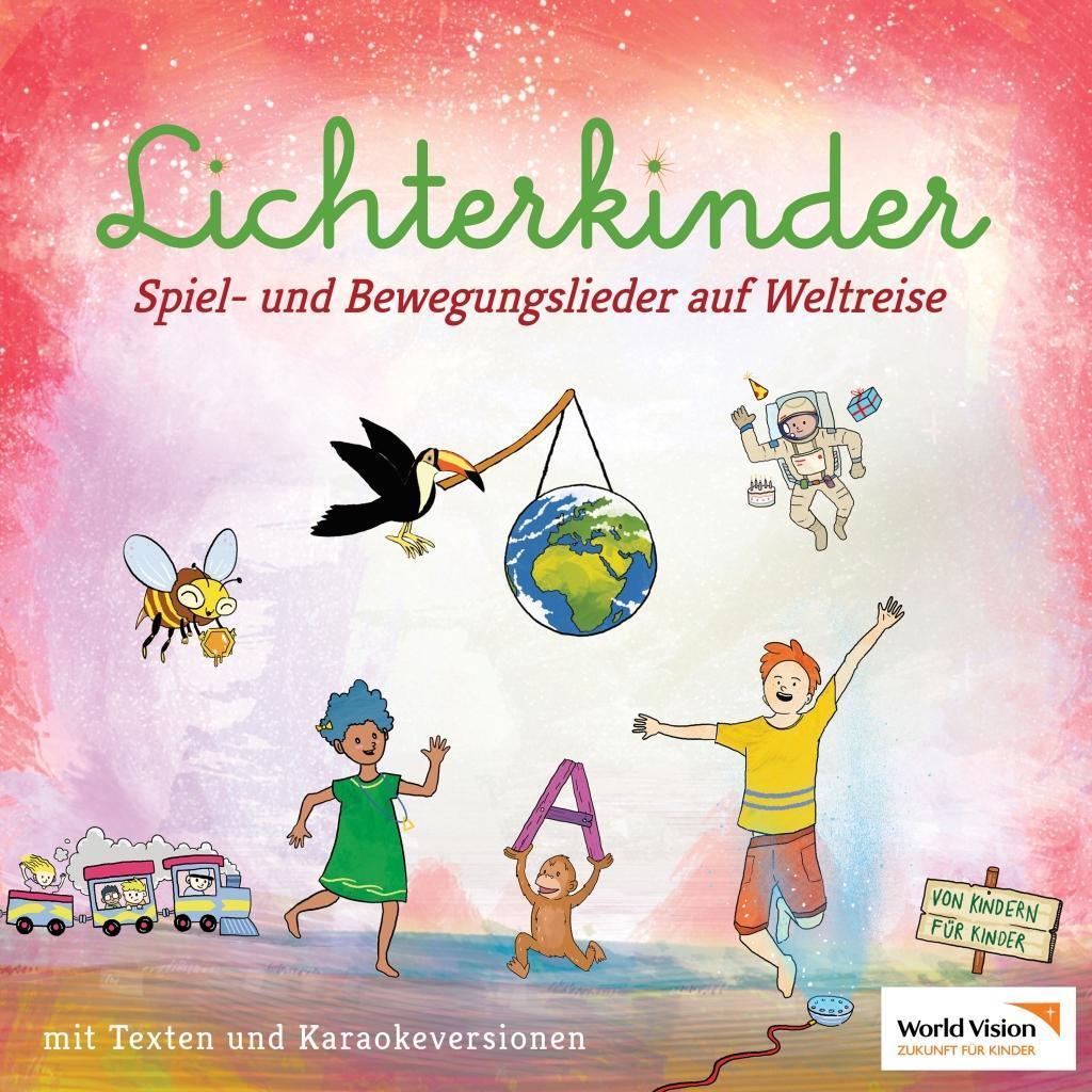 Cover: 4260075873930 | Spiel- und Bewegungslieder auf Weltreise | Lichterkinder | Audio-CD