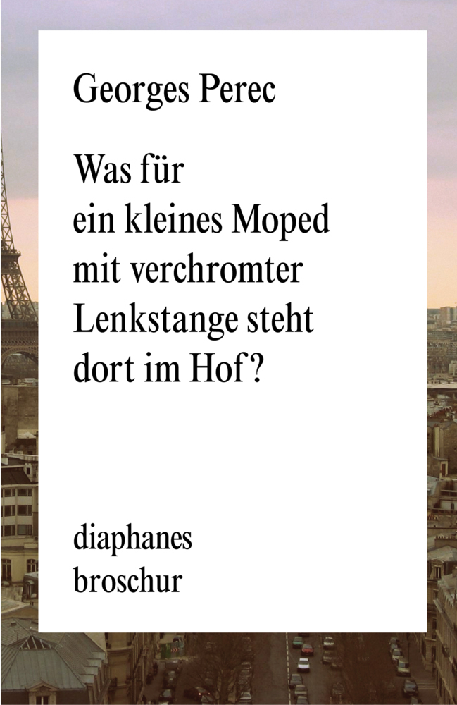 Cover: 9783037342312 | Was für ein kleines Moped mit verchromter Lenkstange steht dort im...