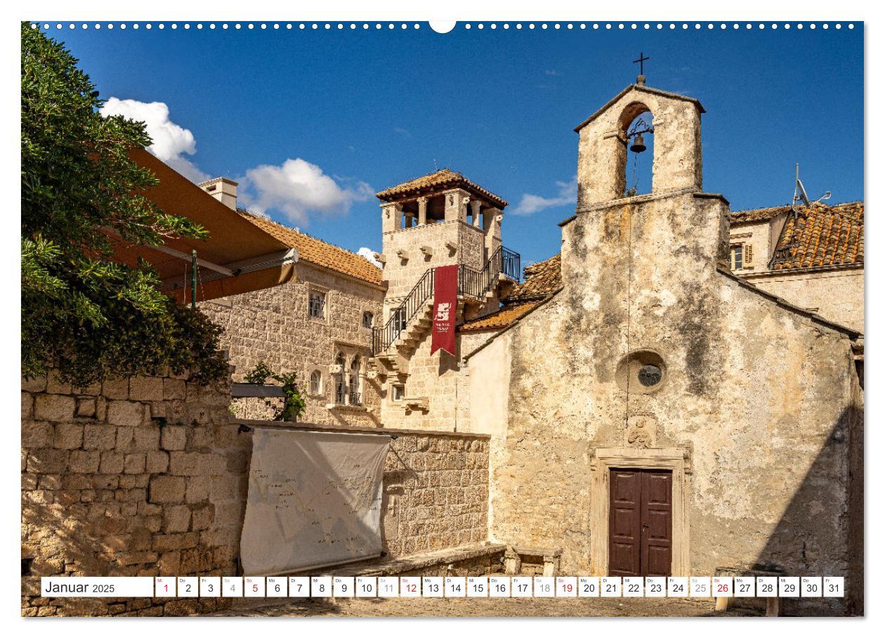 Bild: 9783457148921 | Kroatien - Korcula (hochwertiger Premium Wandkalender 2025 DIN A2...