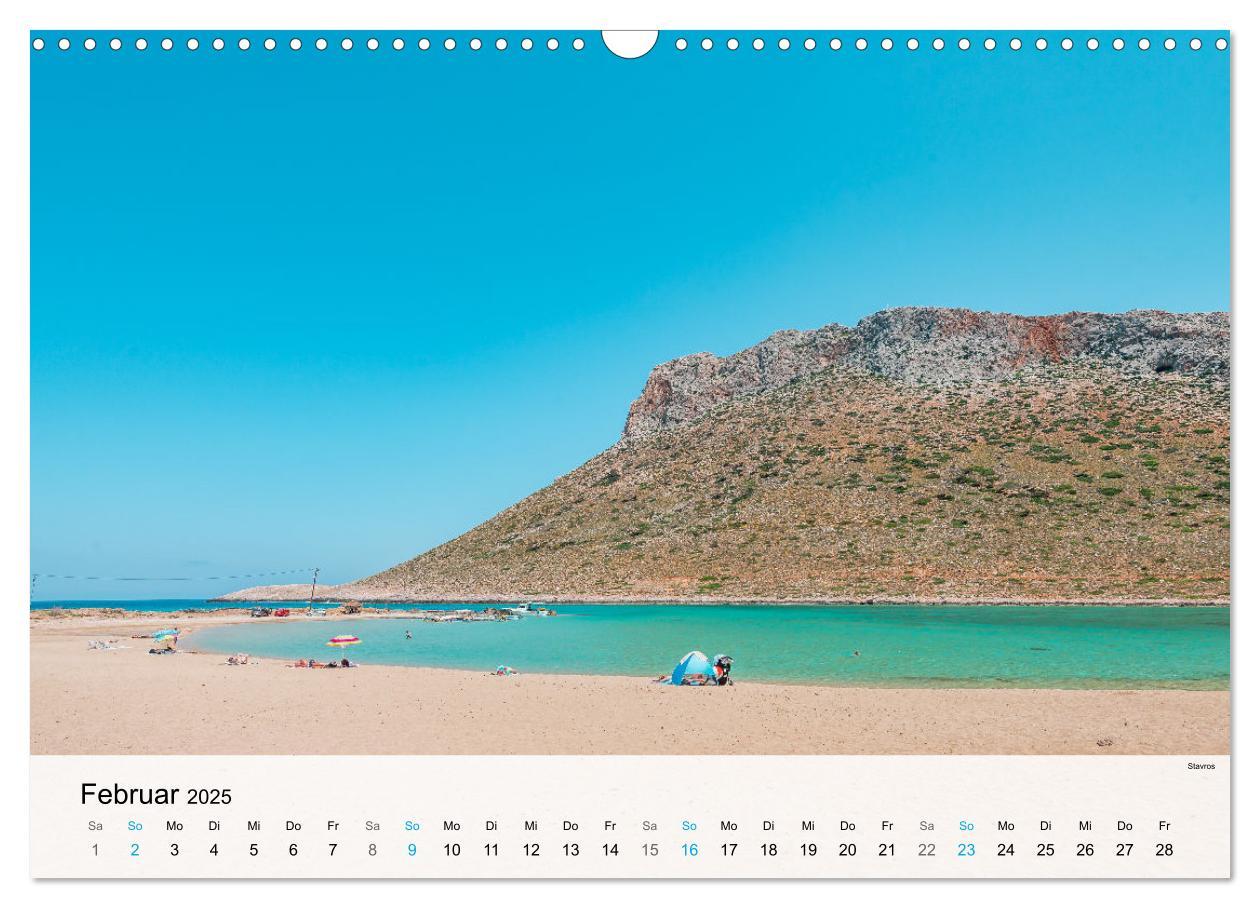 Bild: 9783383926310 | Kreta - Die schönsten Strände (Wandkalender 2025 DIN A3 quer),...