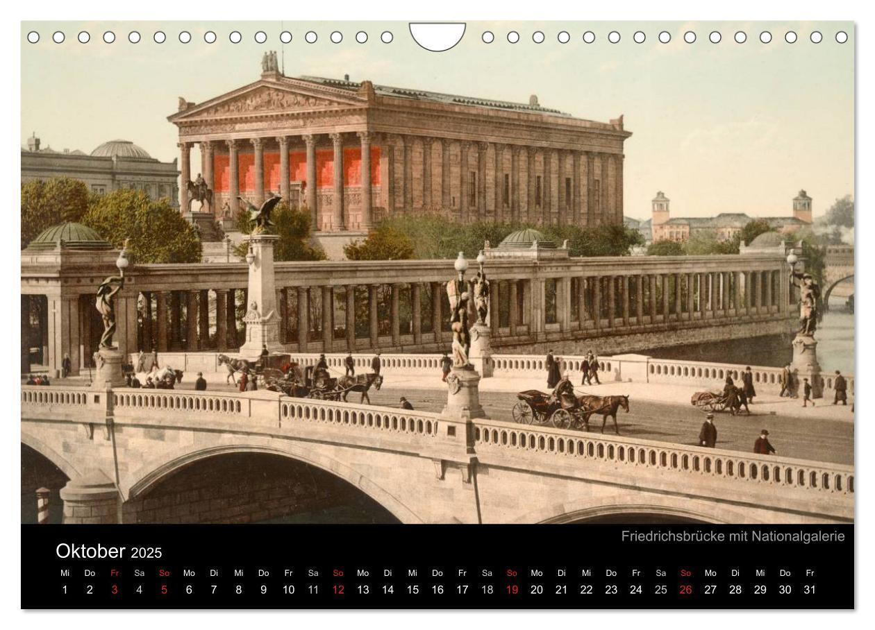 Bild: 9783435821280 | Berlin um 1900 (Wandkalender 2025 DIN A4 quer), CALVENDO...