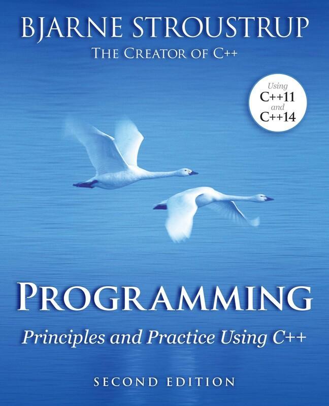 Cover: 9780321992789 | Programming | Principles and Practice Using C++ | Bjarne Stroustrup