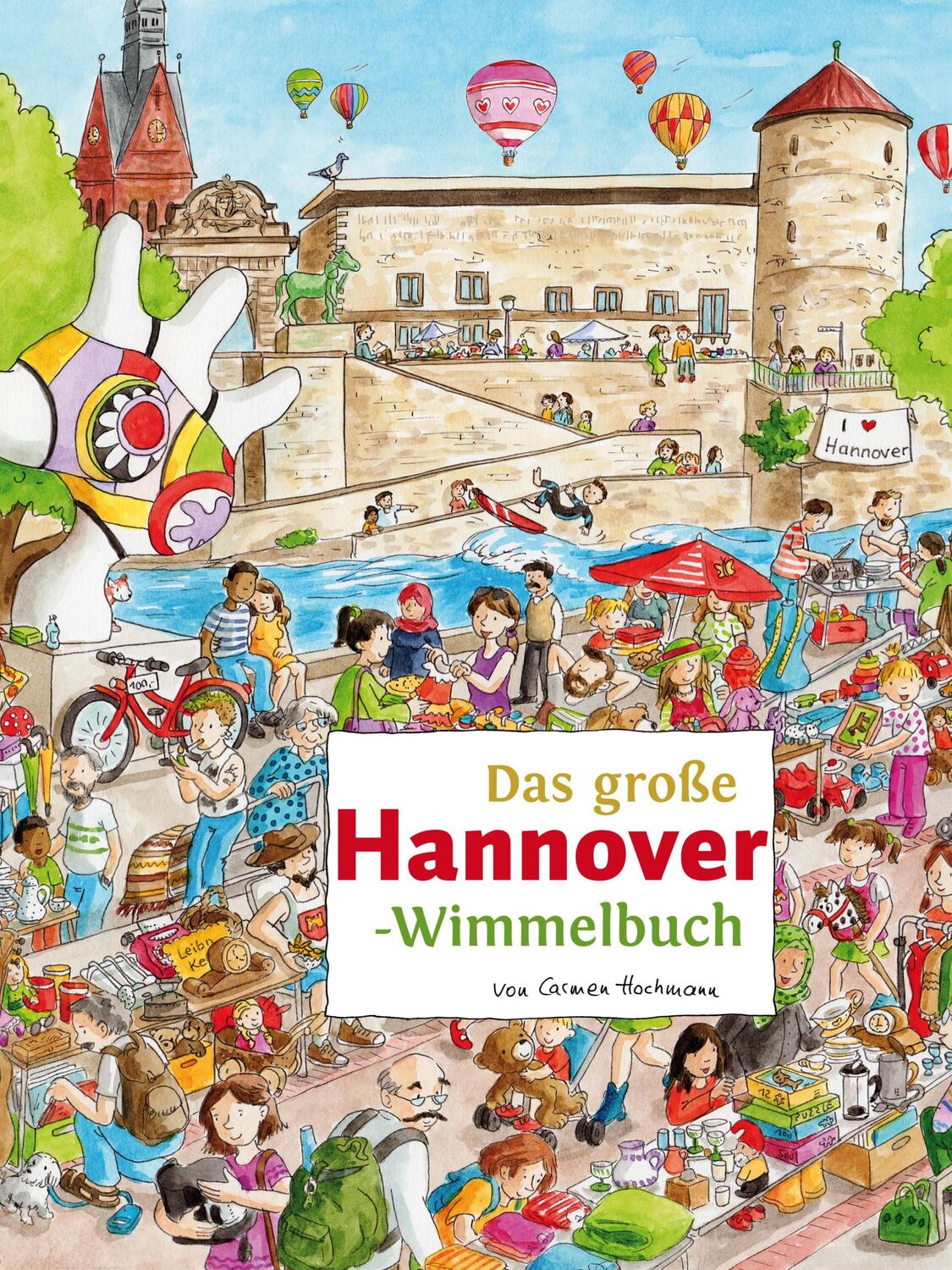 Cover: 9783936359701 | Das große HANNOVER-Wimmelbuch | Carmen Hochmann | Buch | 16 S. | 2016