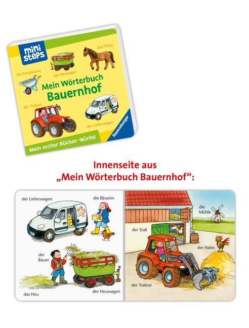 Bild: 9783473317714 | ministeps: Mein erster Bücher-Würfel: Meine ersten Wörter (Bücher-Set)