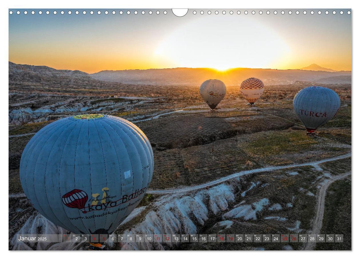 Bild: 9783435681525 | Heißluftballons Die sanften Riesen (Wandkalender 2025 DIN A3 quer),...