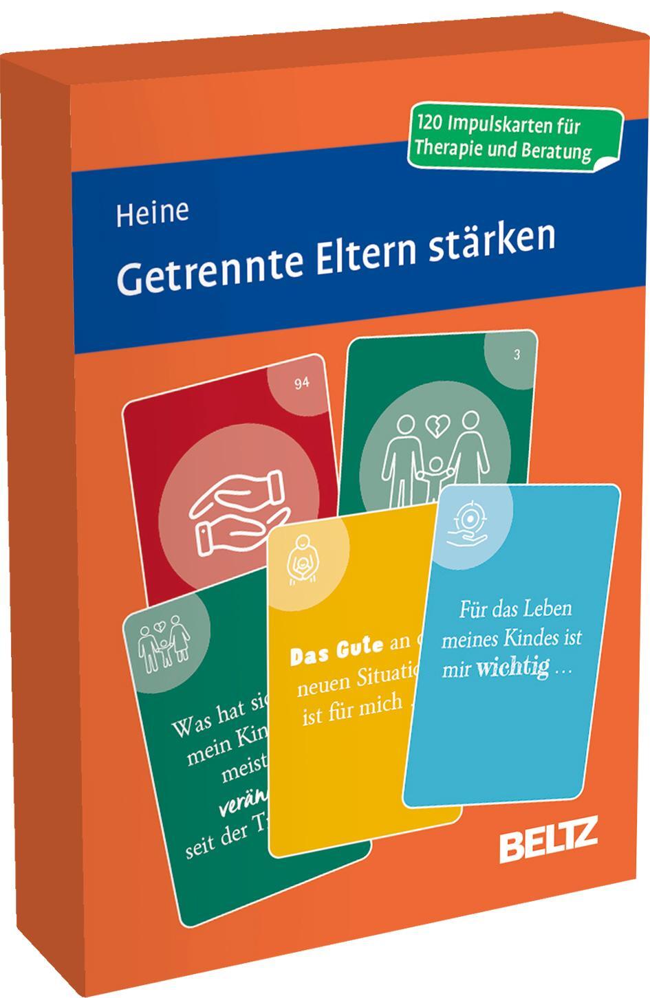 Cover: 4019172101039 | Getrennte Eltern stärken | Hannah Heine | Box | BeltzTherapiekarten