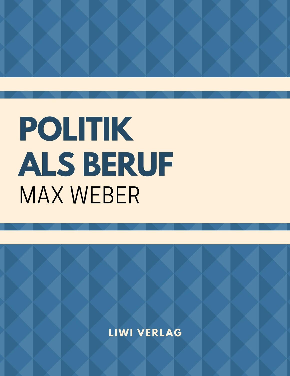 Cover: 9783965420410 | Politik als Beruf | Max Weber | Taschenbuch | Paperback | 52 S. | 2018