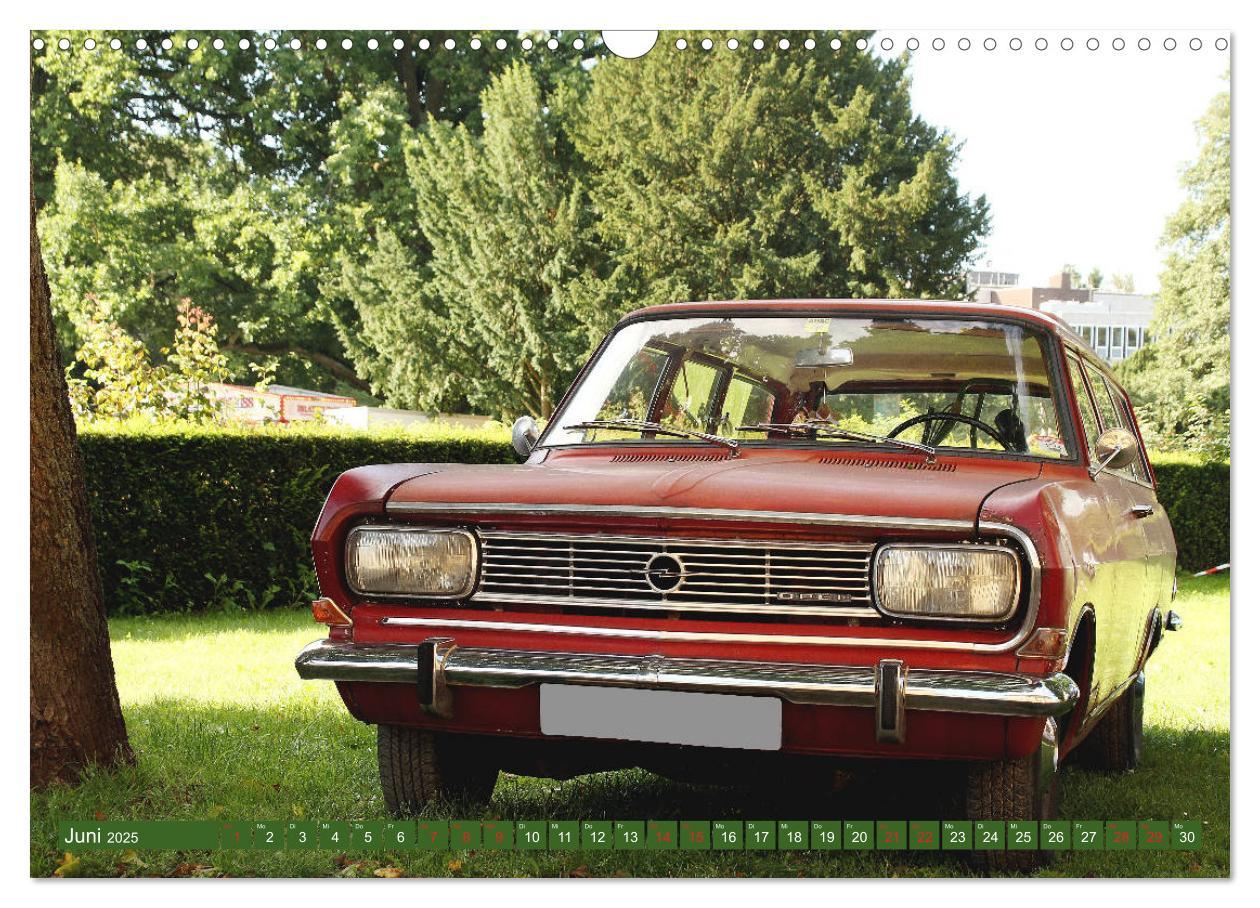 Bild: 9783435158317 | Opel Oldtimer mit dem Blitz (Wandkalender 2025 DIN A3 quer),...