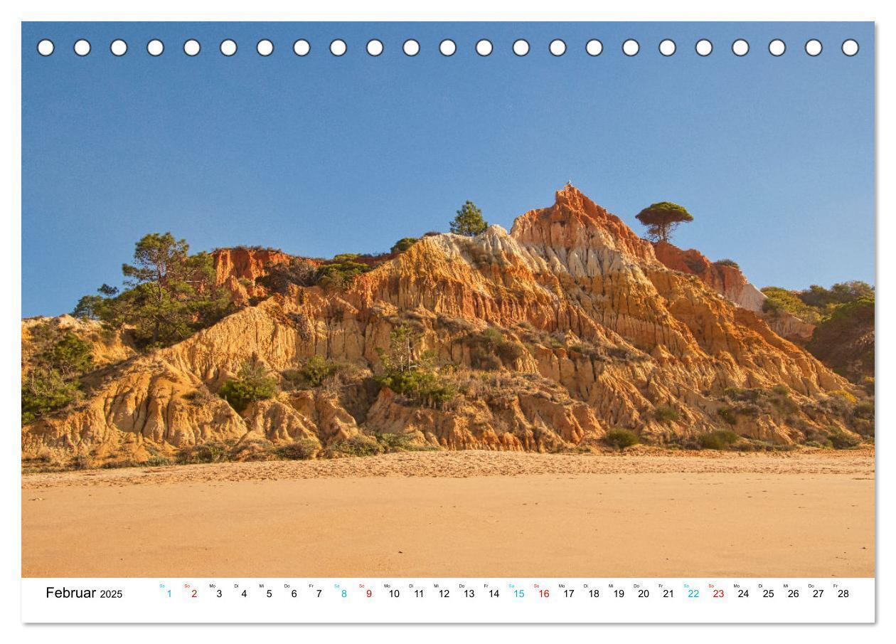 Bild: 9783435091508 | Die Algarve (Tischkalender 2025 DIN A5 quer), CALVENDO Monatskalender