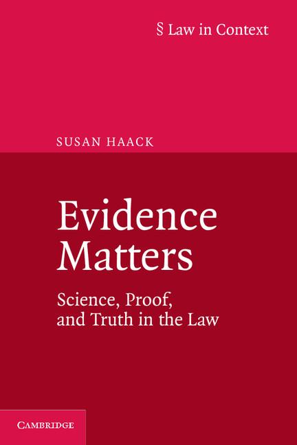 Cover: 9781107698345 | Evidence Matters | Susan Haack | Taschenbuch | Englisch | 2015