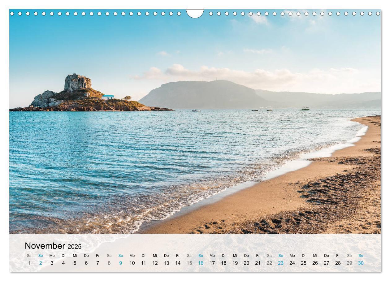 Bild: 9783435104956 | Insel Kos - Badeparadies der Südägäis (Wandkalender 2025 DIN A3...