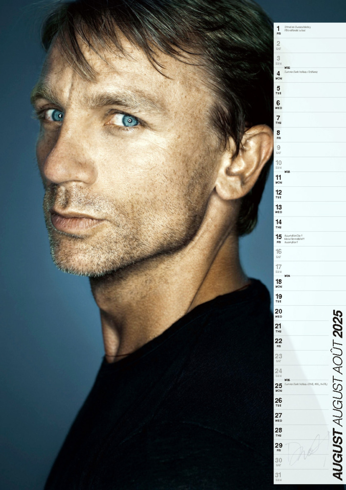 Bild: 9798893610291 | Daniel Craig Kalender 2025 | Kalender | 14 S. | Deutsch | 2025