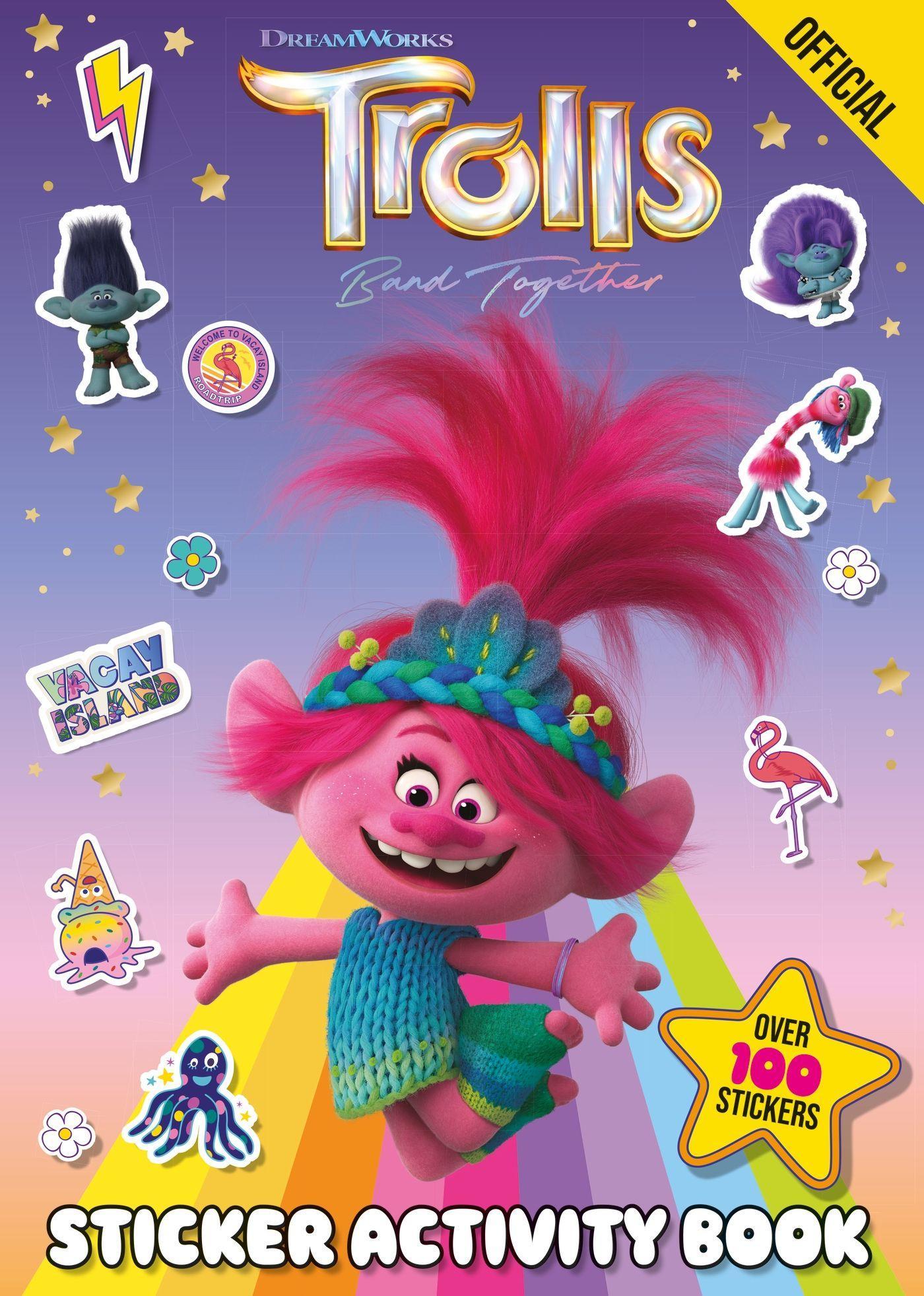 Cover: 9781408370513 | Official Trolls Band Together Sticker Activity Book | Orchard Books