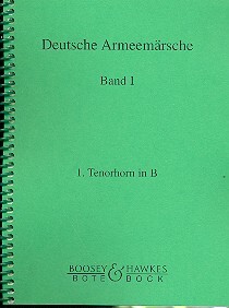 Cover: 9790202591253 | German Military Marches Band 1 | Parademarsche fur Fustruppen