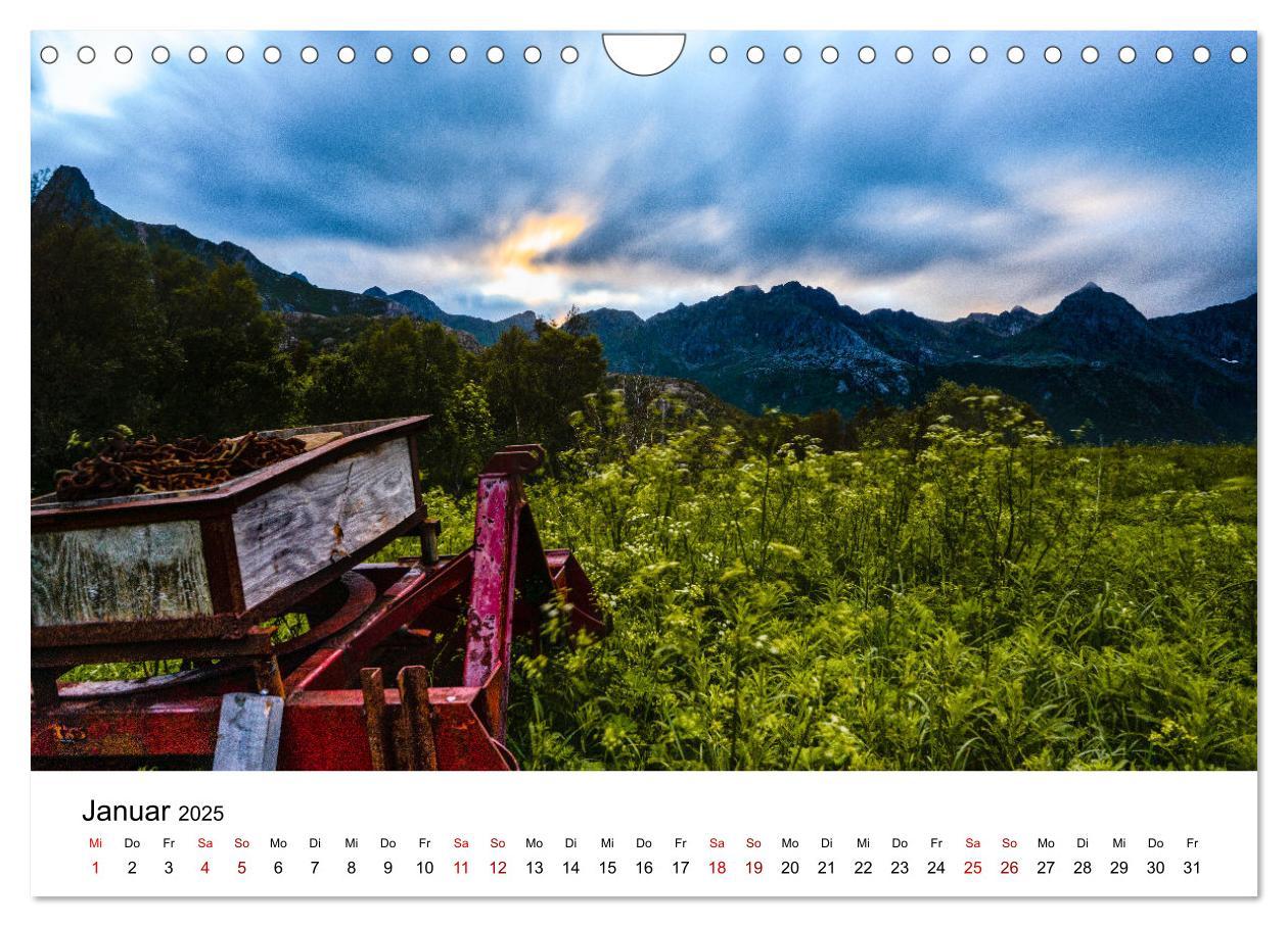 Bild: 9783435009701 | Lofoten (Wandkalender 2025 DIN A4 quer), CALVENDO Monatskalender