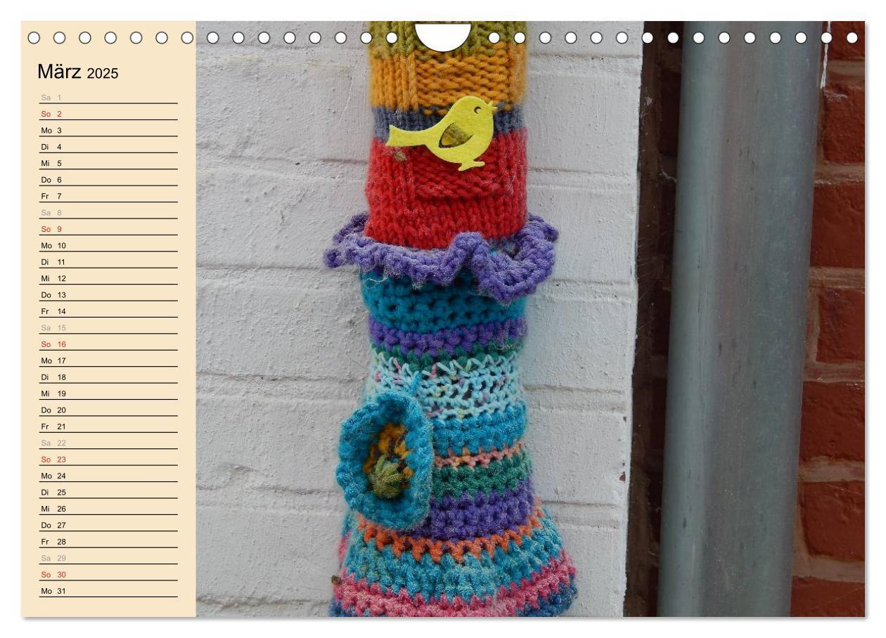 Bild: 9783435545698 | Urban Knitting Lüneburg (Wandkalender 2025 DIN A4 quer), CALVENDO...