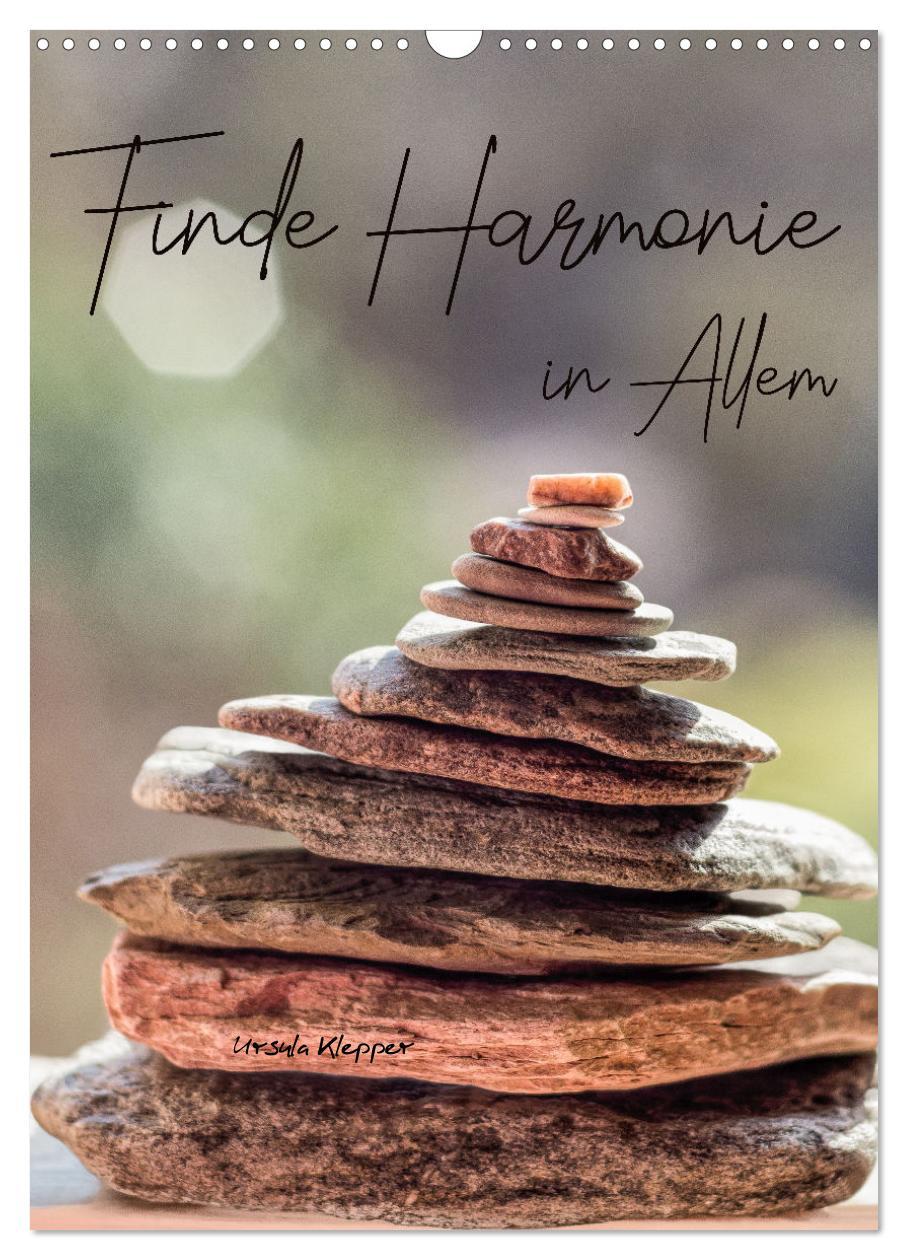 Cover: 9783435914906 | Finde Harmonie in Allem (Wandkalender 2025 DIN A3 hoch), CALVENDO...