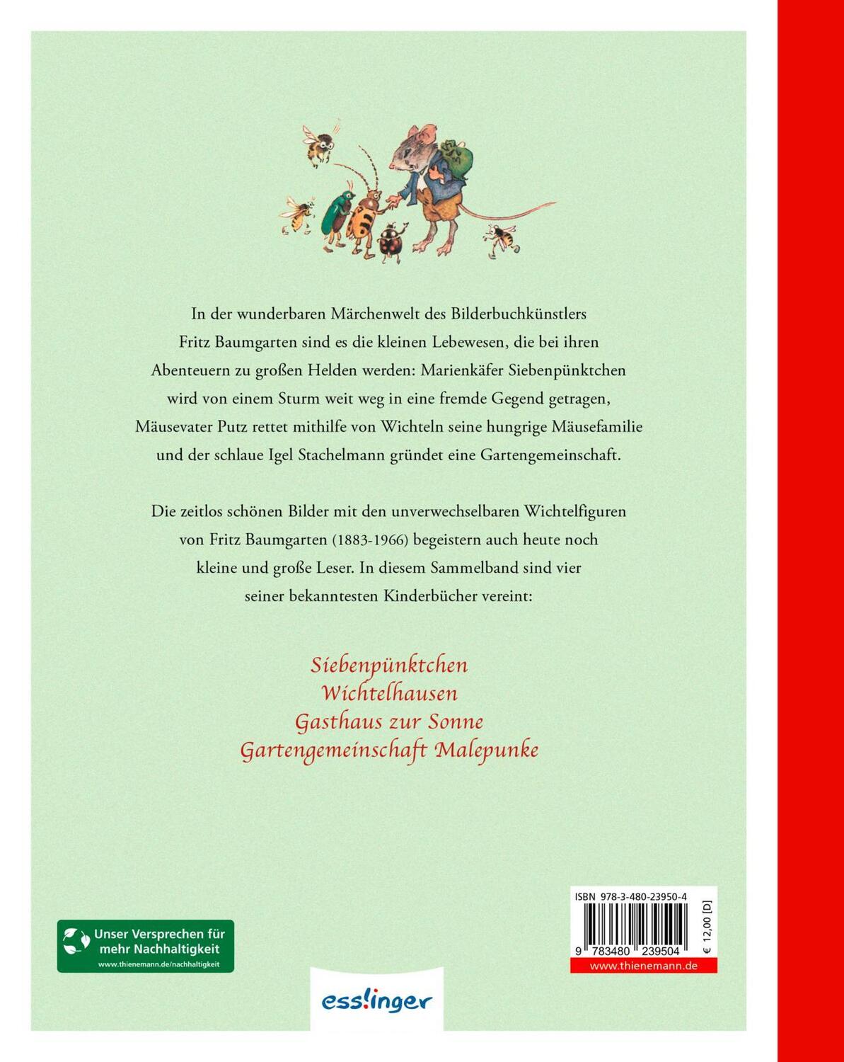 Rückseite: 9783480239504 | Wichtelgeschichten | Erich Heinemann | Buch | 128 S. | Deutsch | 2024