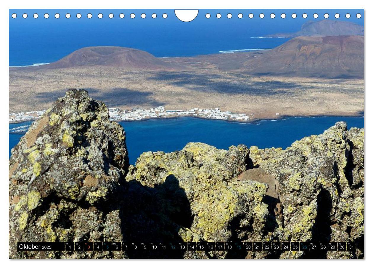 Bild: 9783435733118 | Vulkaninsel Lanzarote (Wandkalender 2025 DIN A4 quer), CALVENDO...