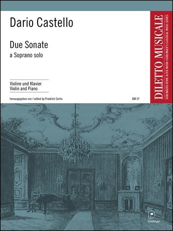 Cover: 9790012112600 | Due Sonate a Soprano solo in a und d | Dario Castello | Buch